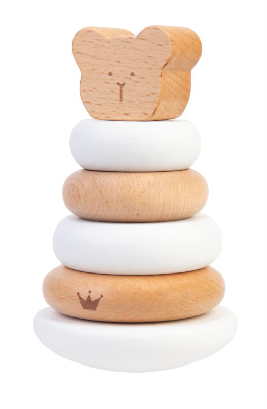 Steckringe aus Holz 13 cm